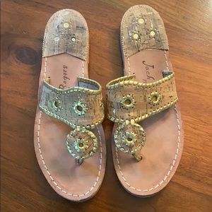 Jack Rogers Napa Valley Cork & Gold